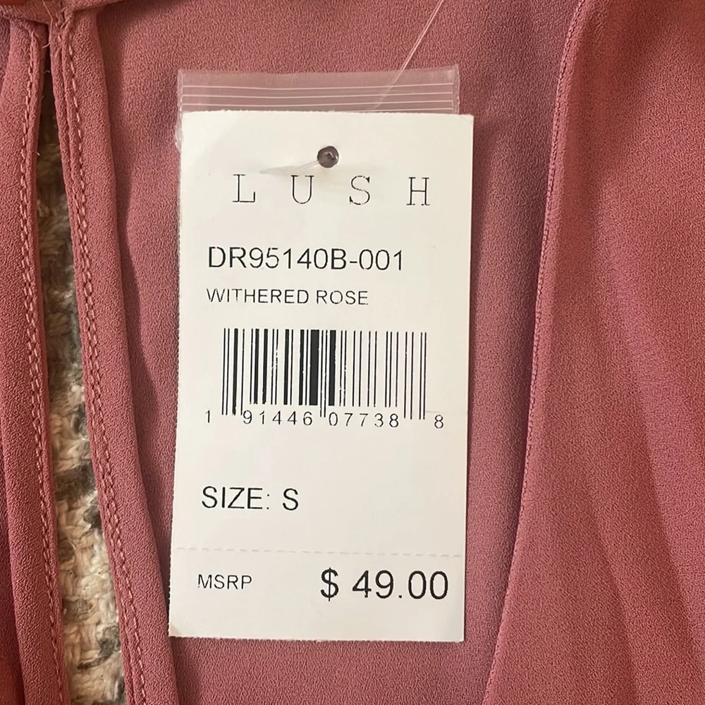 NWT Lush Wrap Dress - Picture 3 of 3